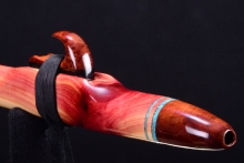 Eastern Red Cedar Native American Flute, Minor, Mid A-4, #H76A